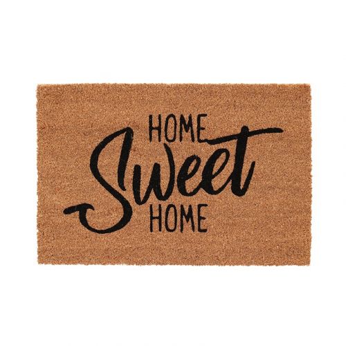 Esschert Design | Fußmatte Home Sweet Home | Kokos | 60x40 cm