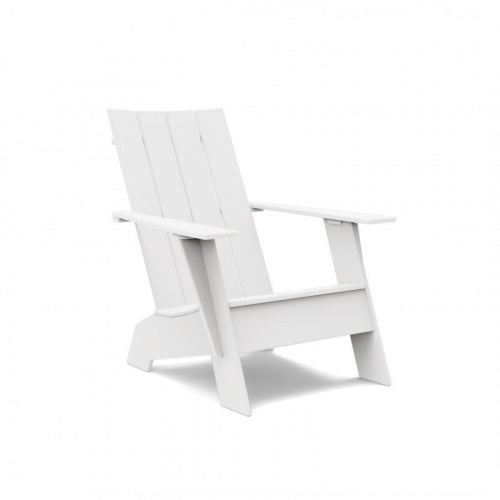 Garten Lounge Stuhl Adirondack | Weiß | 84x81x73 cm