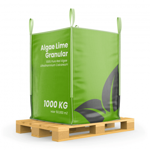 Organifer - Algenkalk Granulat  - Reines Lithothamnium calcareum (Big Bag 1000 kg für 5 ha)