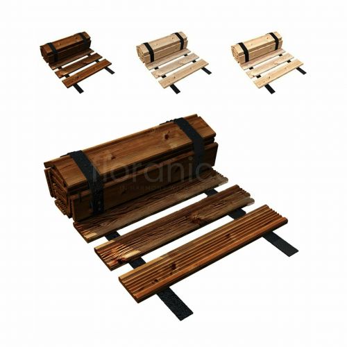 Floranica Gartenweg Rollweg | 30 x 6 cm | Braun