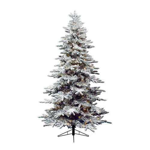Everlands Weihnachtsbaum mit Kunstschnee